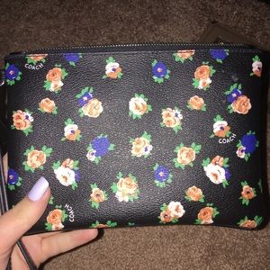 Coach wristlet! Practically brand new!